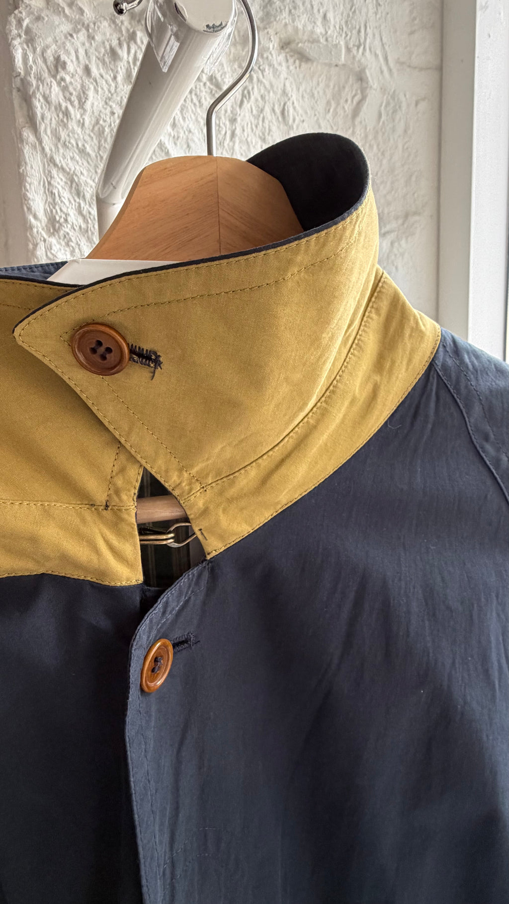 Vintage trenchcoat | Navy | Large / XL