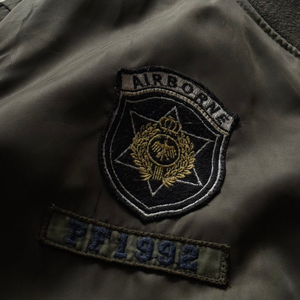 Phat Farm | Bomberjakke / MA-1 | Army grøn | Large