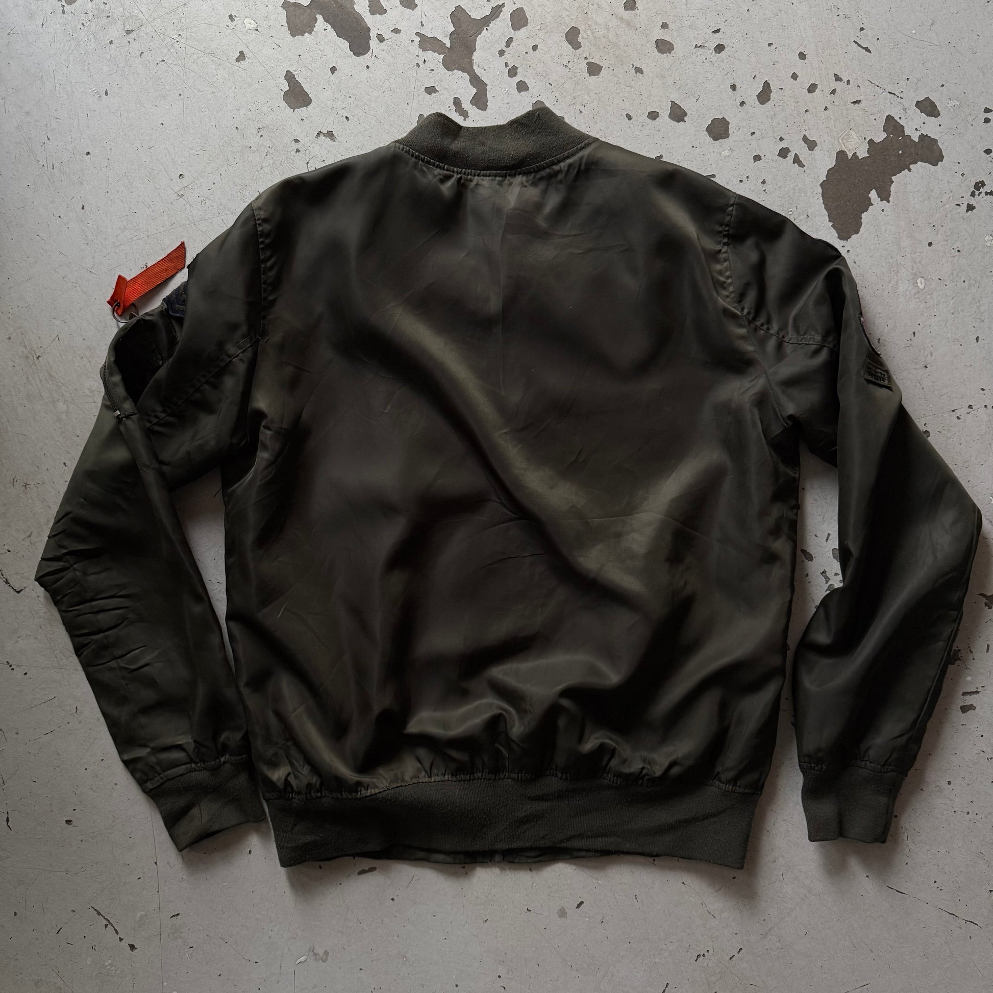 Phat Farm | Bomberjakke / MA-1 | Army grøn | Large