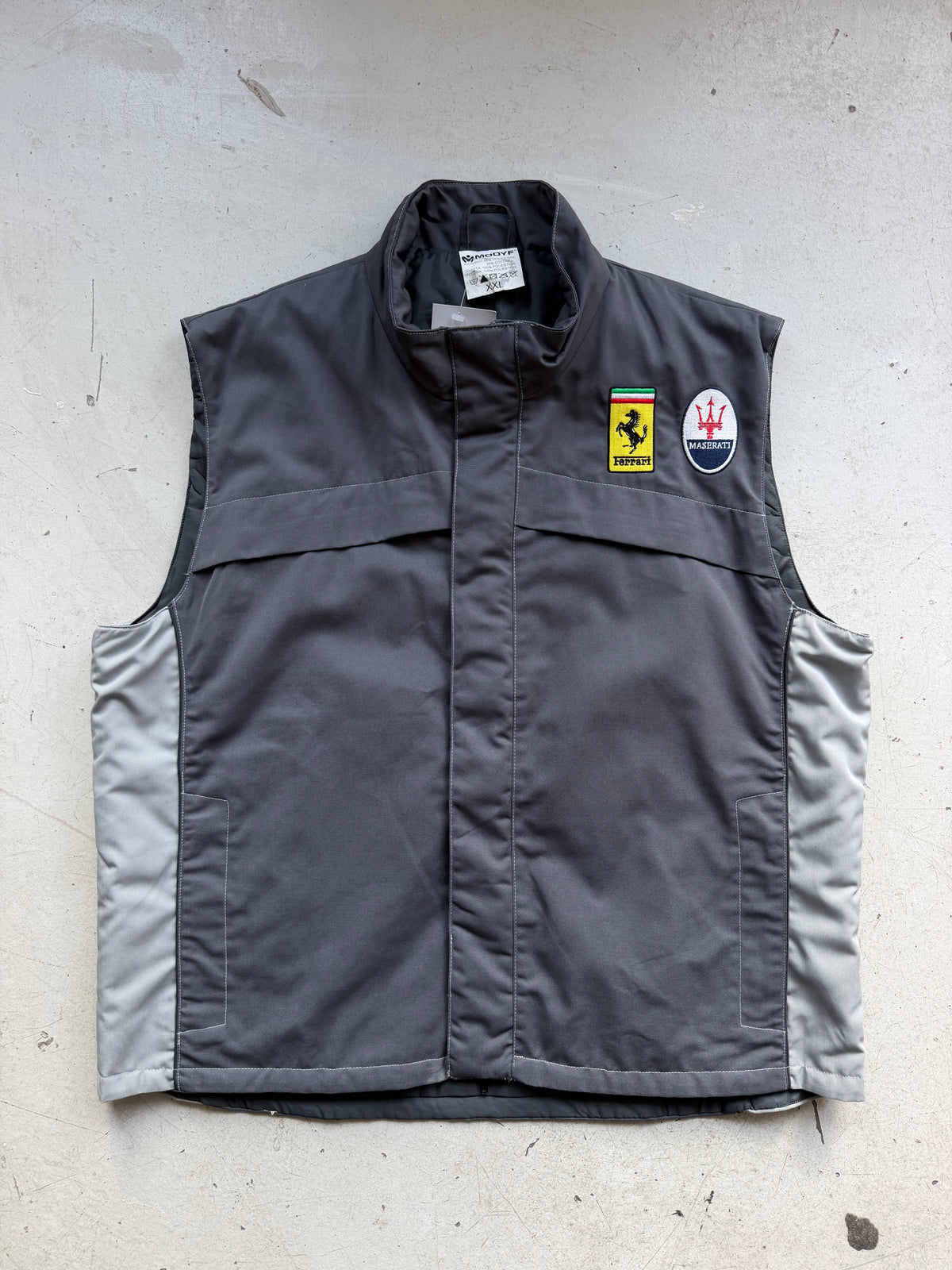 Modyf | Ferrari & Maserati Workwear Vest | Grå | XXL