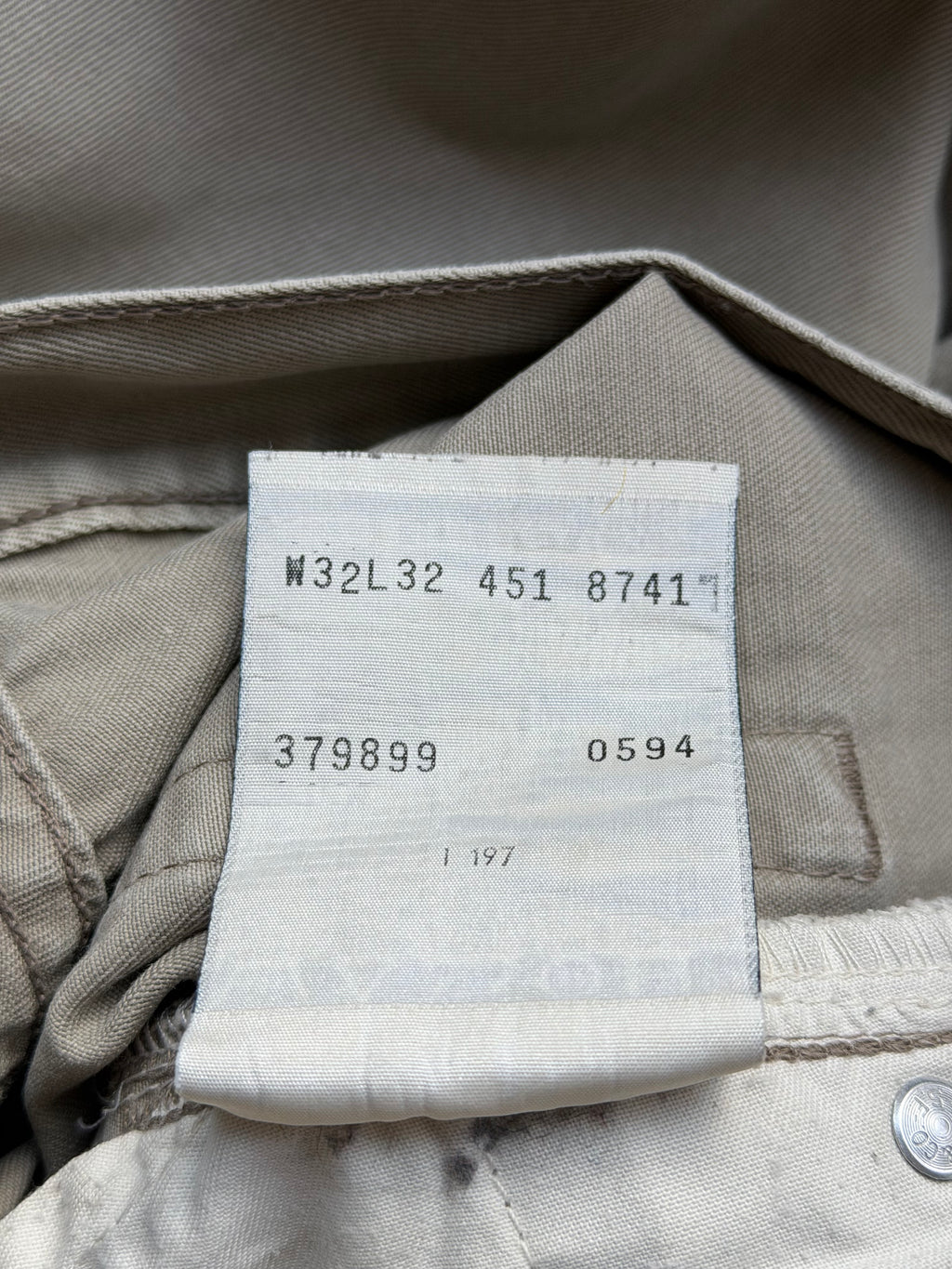 Levi’s 550 | Relaxed Fit Jeans | Beige | W32/L32