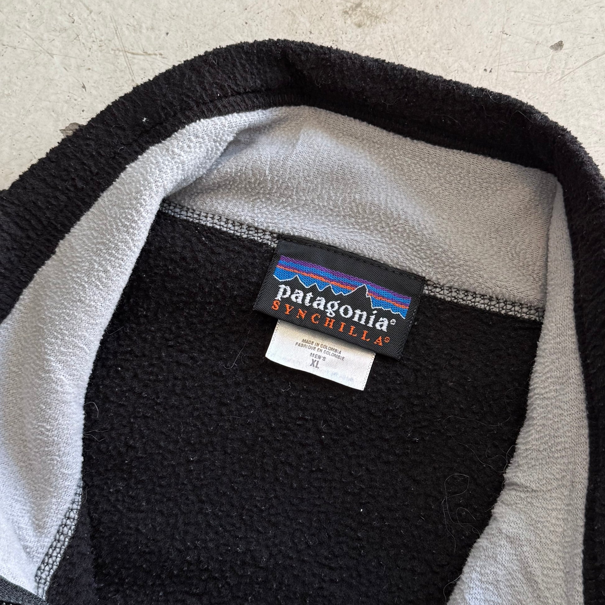 Patagonia | Fleece vest (Synchilla) | Sort | XL