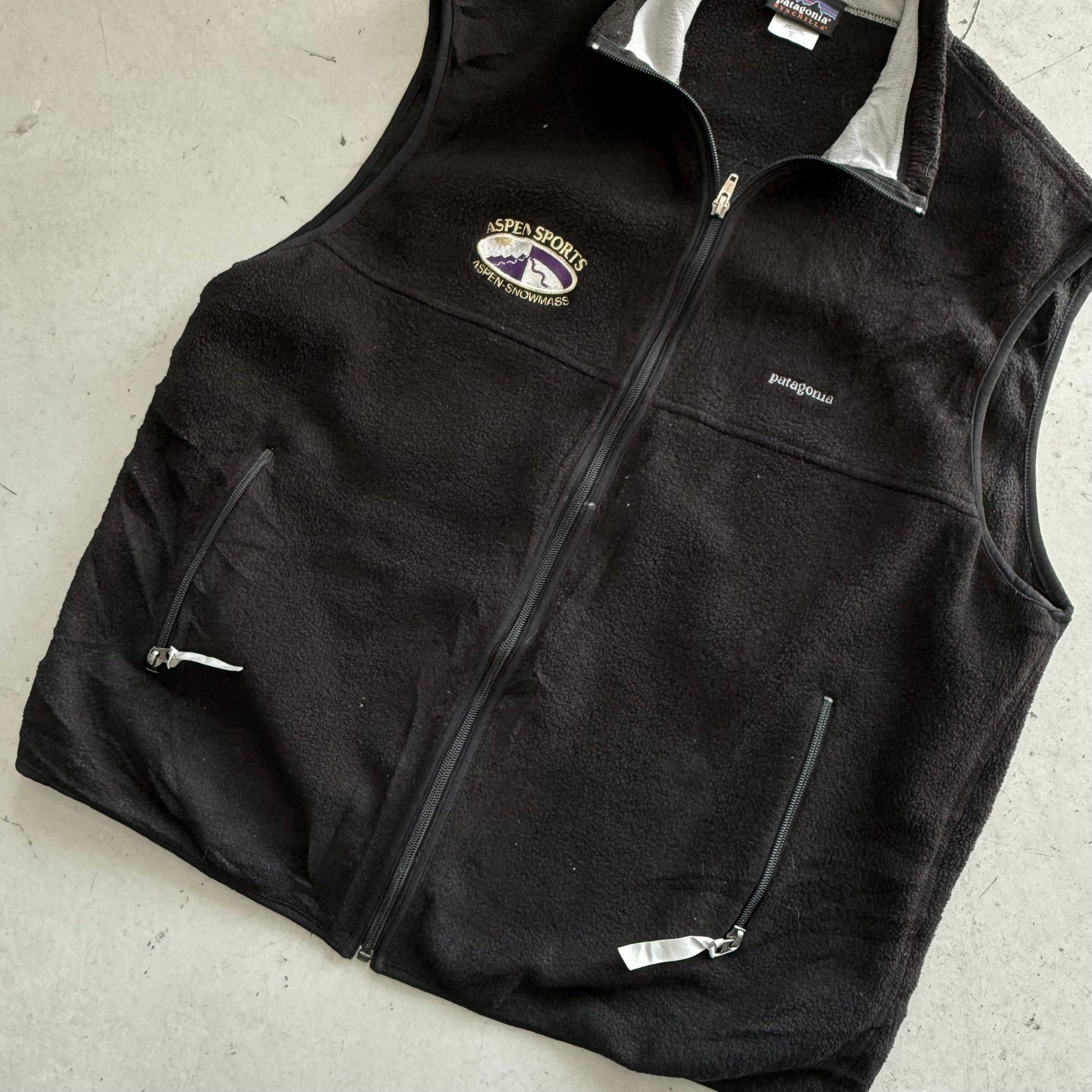Patagonia | Fleece vest (Synchilla) | Sort | XL