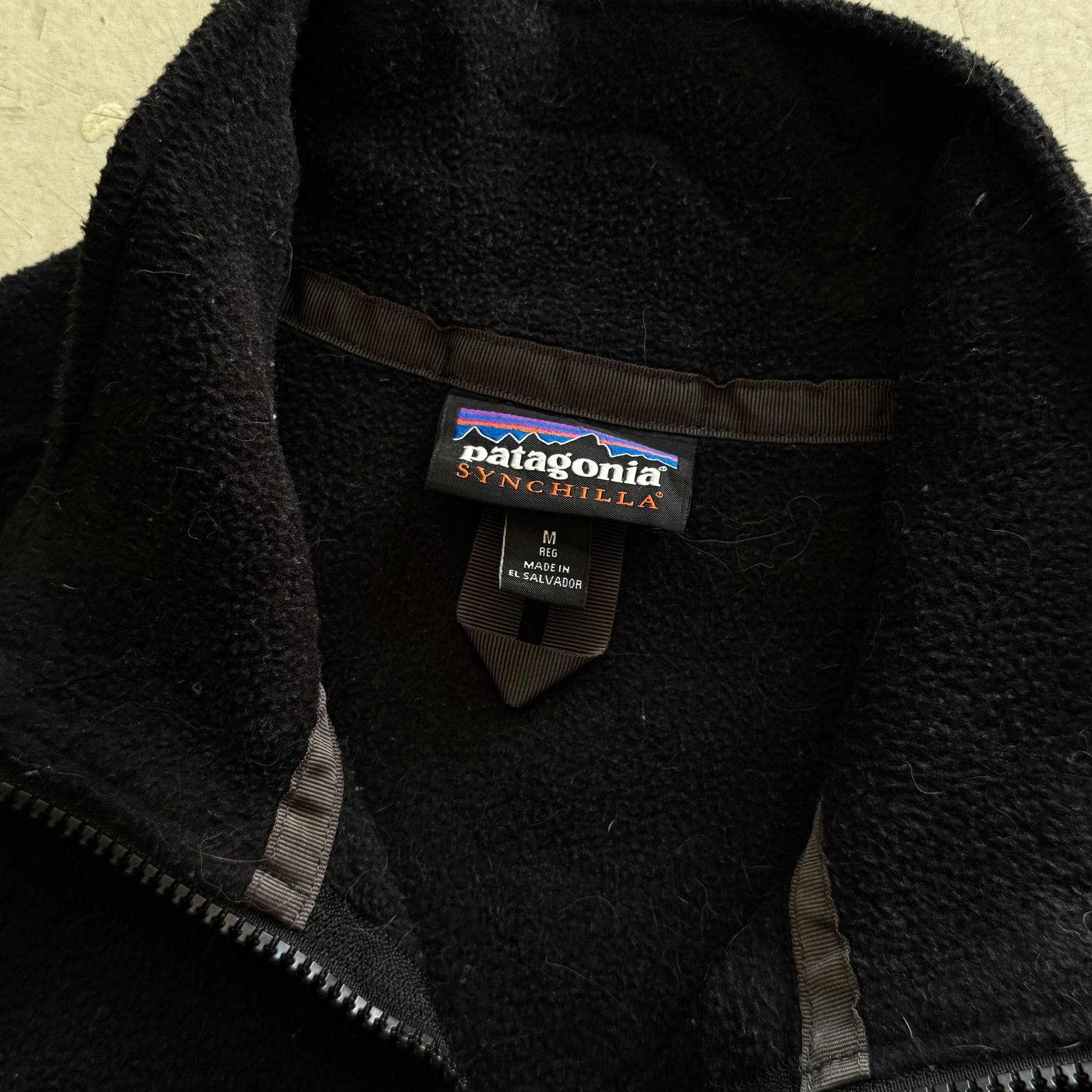 Patagonia | Fleece vest (Synchilla) | Sort | Medium