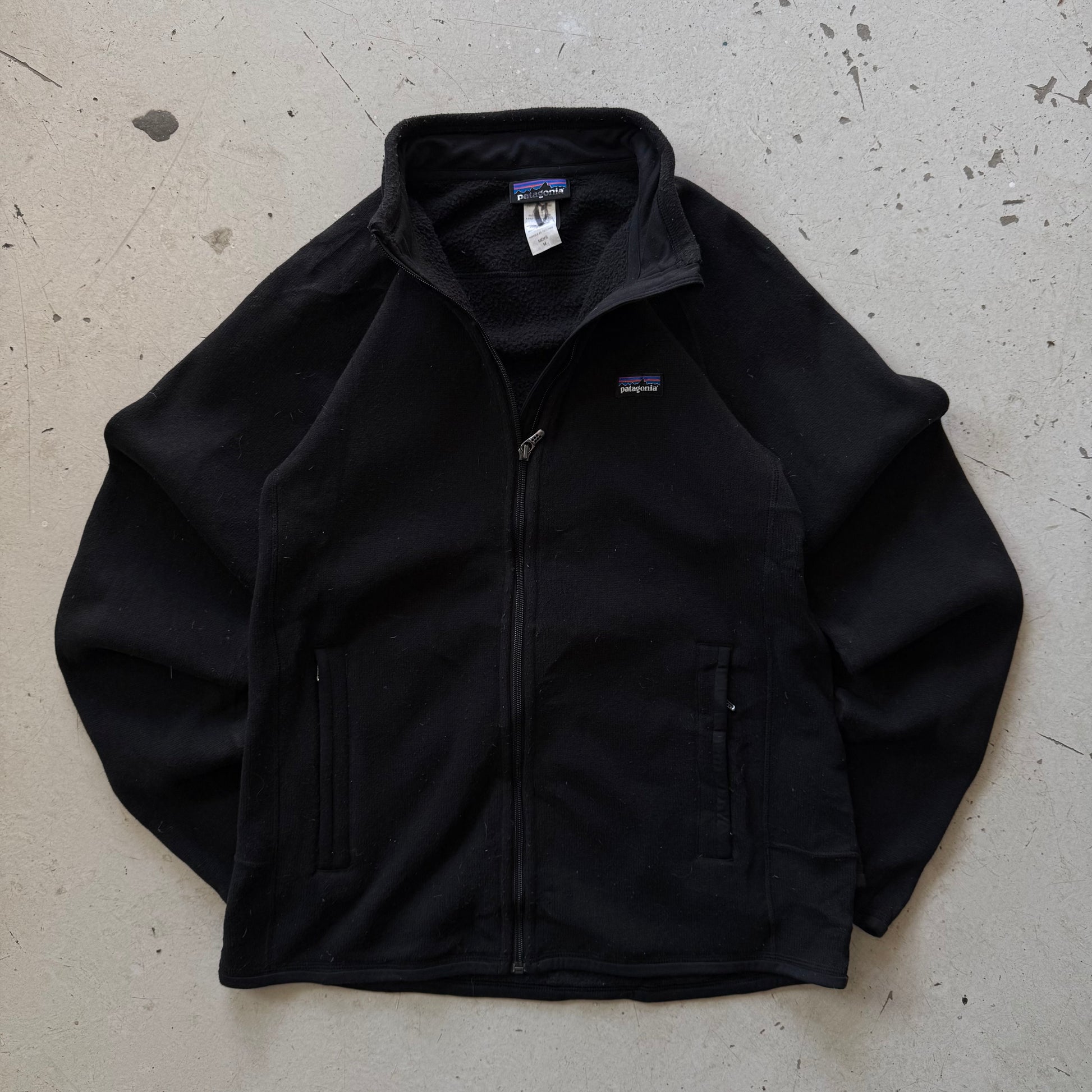 Patagonia | Fleece jakke | Sort | Medium