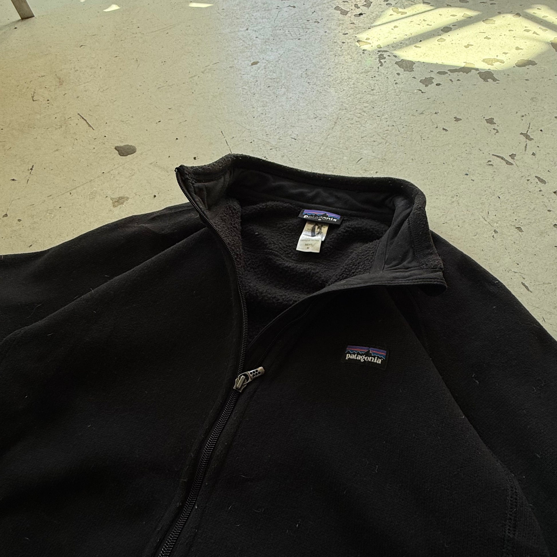 Patagonia | Fleece jakke | Sort | Medium