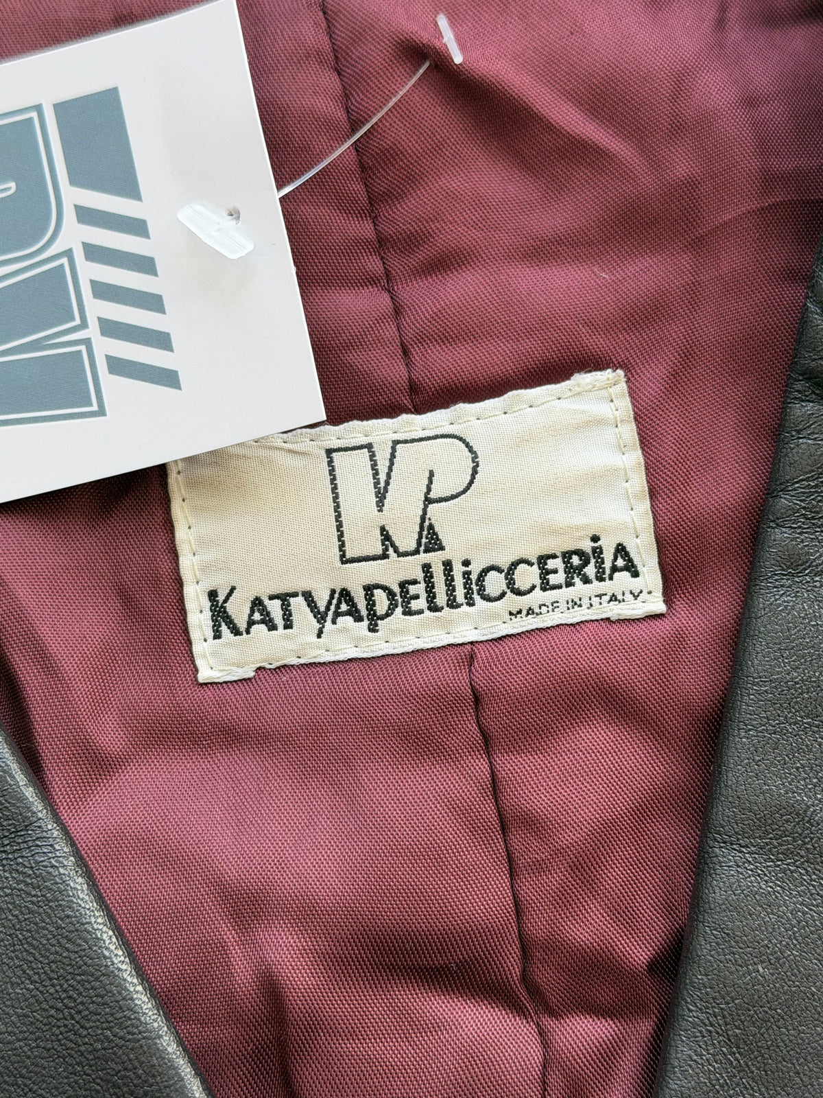 Maty Pellicceria | Læderblazer | Sort | M