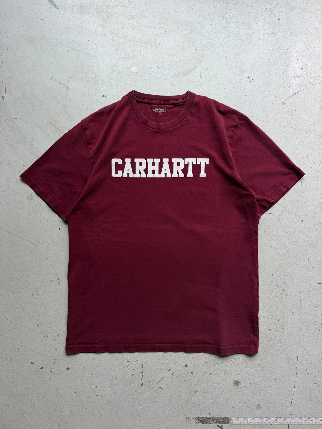 Carhartt | Logo T-shirt | Bordeaux | L
