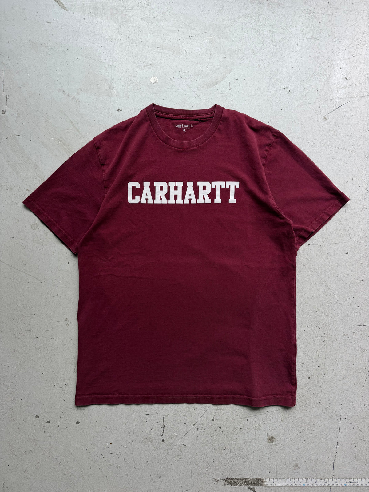 Carhartt | Logo T-shirt | Bordeaux | L