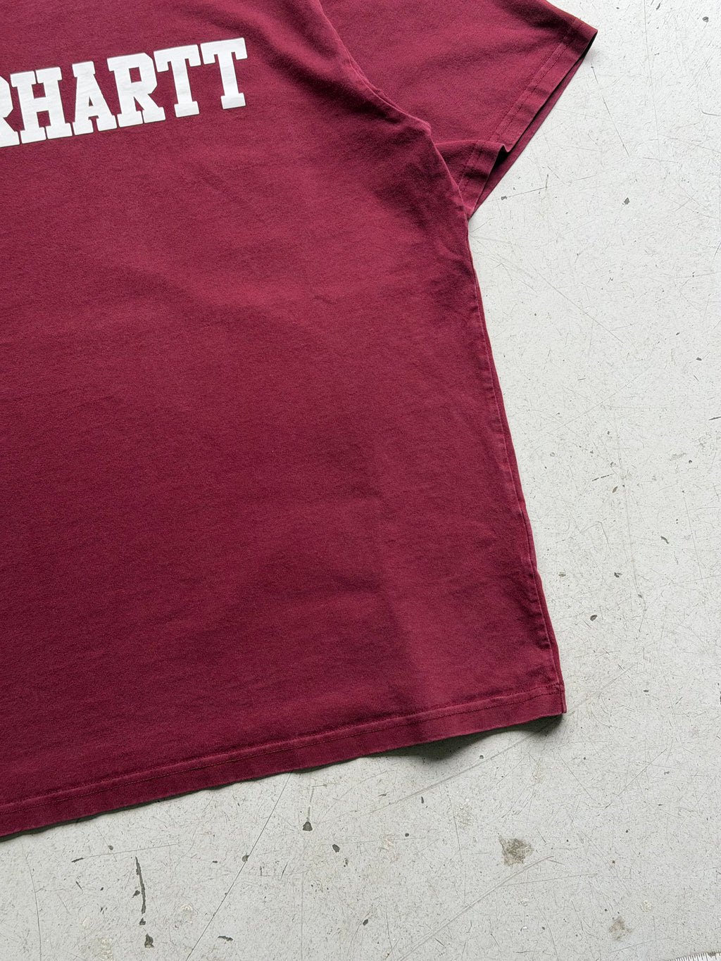 Carhartt | Logo T-shirt | Bordeaux | L