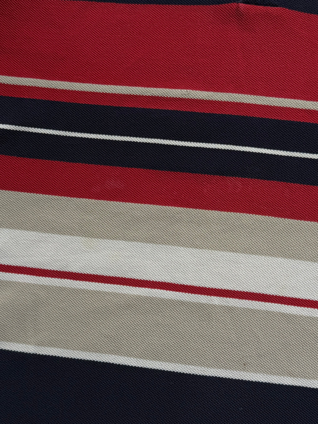 Lacoste | Rugby polo | Navy/rød | M