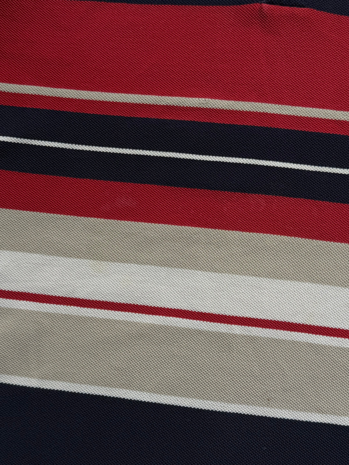 Lacoste | Rugby polo | Navy/rød | M
