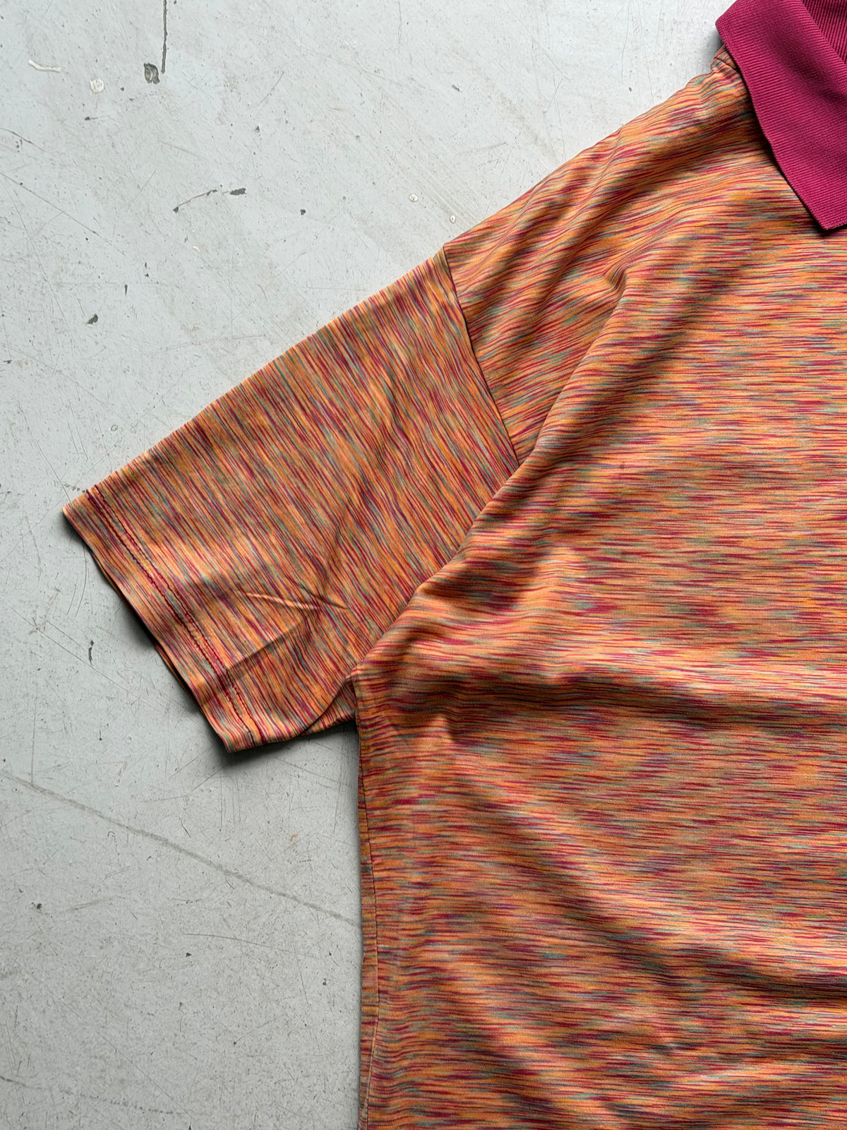 Missoni Sport | Vintage poloshirt | Orange multicolor | M