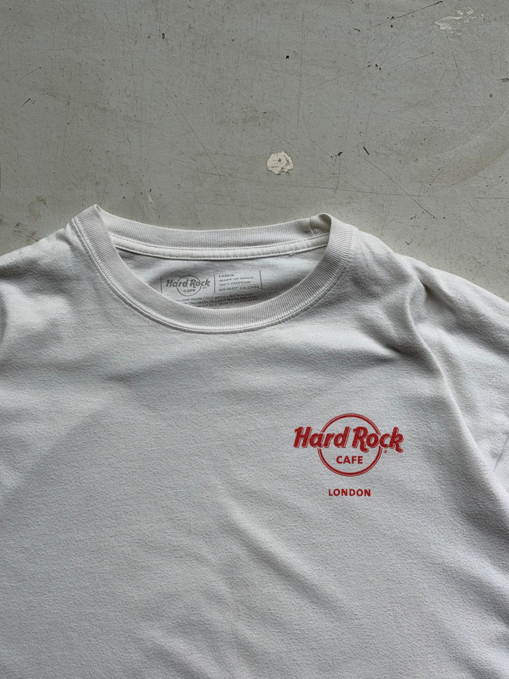 Hard Rock Cafe | London Graphic T-shirt | Hvid | L