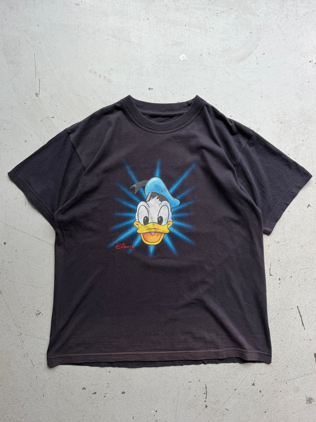 Disney | Anders And Graphic T-shirt | Sort | M