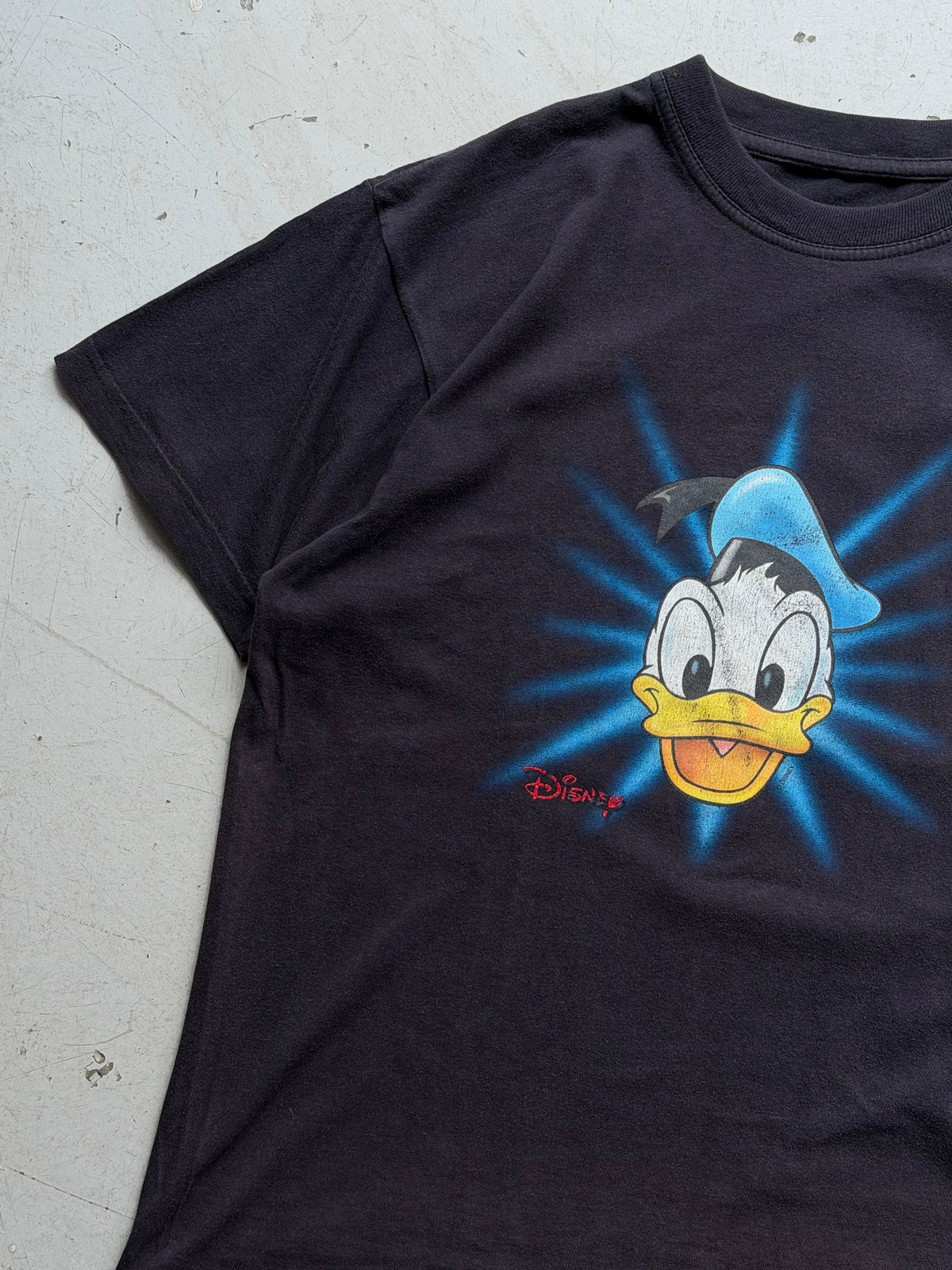 Disney | Anders And Graphic T-shirt | Sort | M