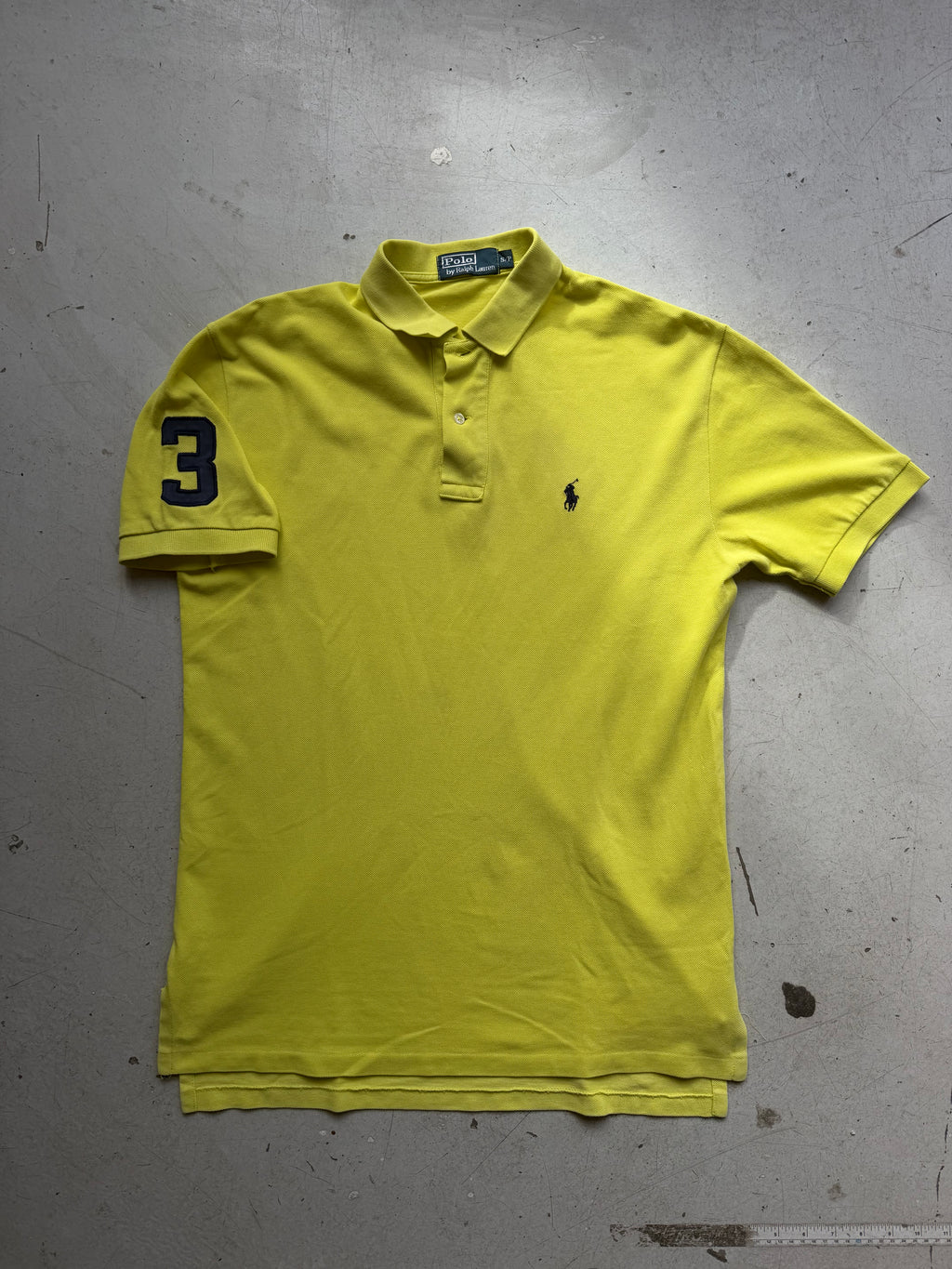 Polo Ralph Lauren | Polo med 3-patch | Gul | S