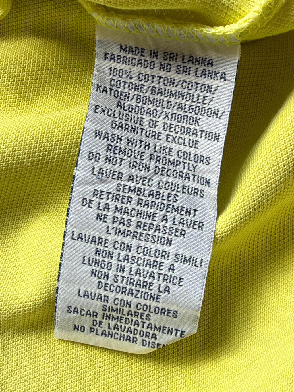 Polo Ralph Lauren | Polo med 3-patch | Gul | S