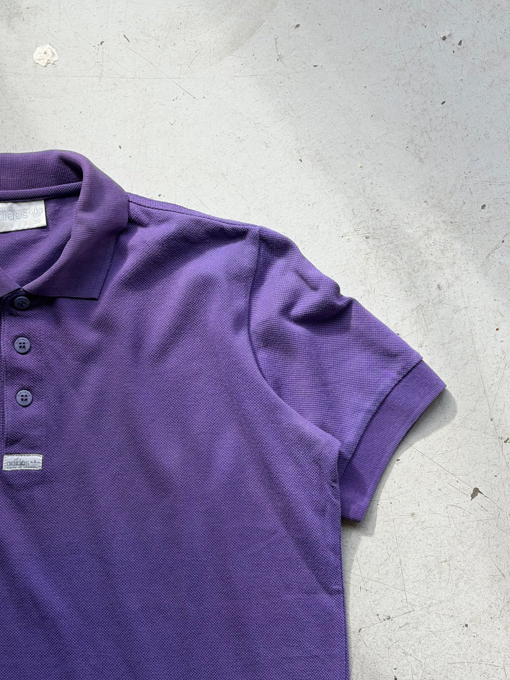Adidas | Vintage poloshirt | Lilla | M