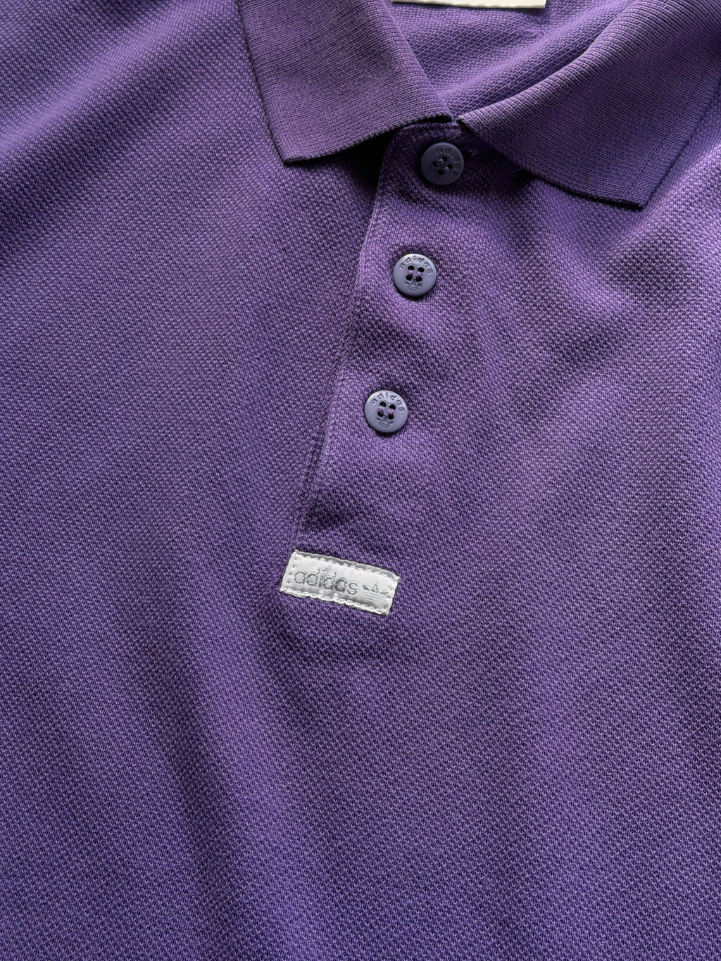 Adidas | Vintage poloshirt | Lilla | M