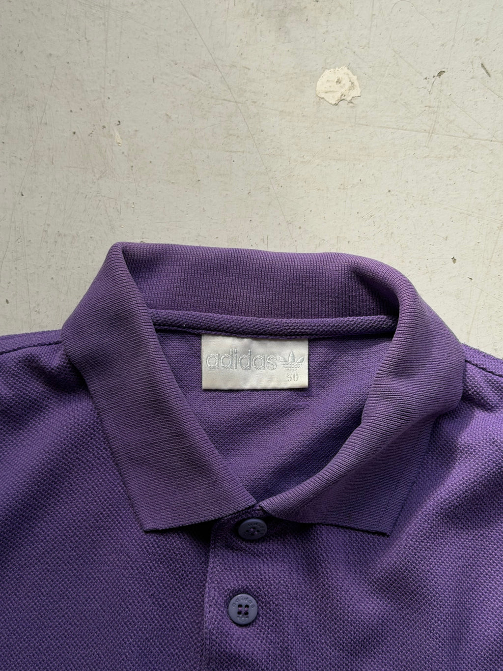 Adidas | Vintage poloshirt | Lilla | M