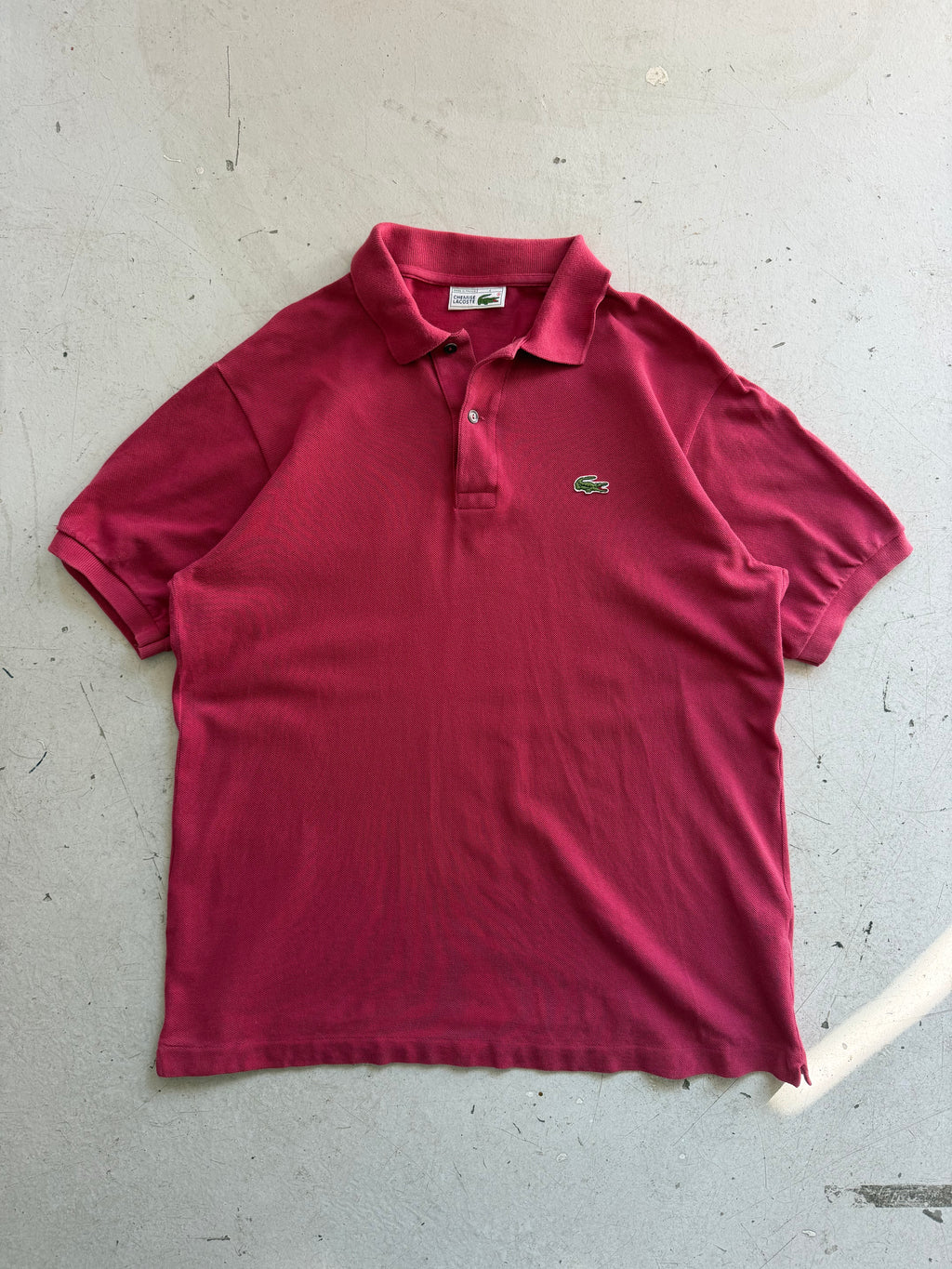 Lacoste | Vintage poloshirt | Bordeaux | M