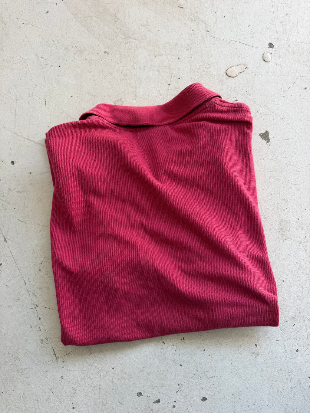 Lacoste | Vintage poloshirt | Bordeaux | M