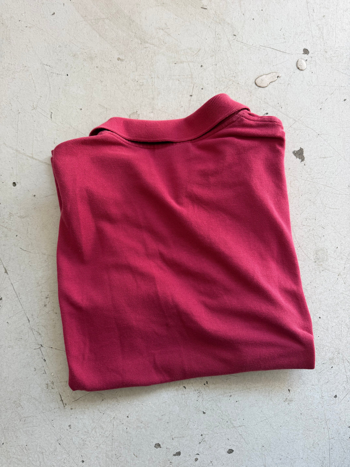 Lacoste | Vintage poloshirt | Bordeaux | M