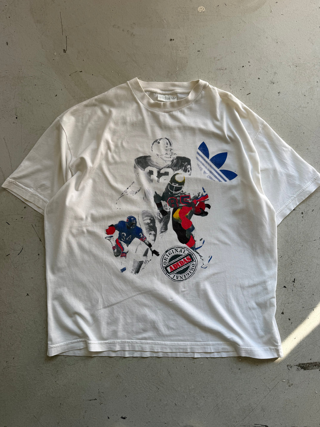 Adidas Originals | NFL Graphic T-shirt | Hvid | L