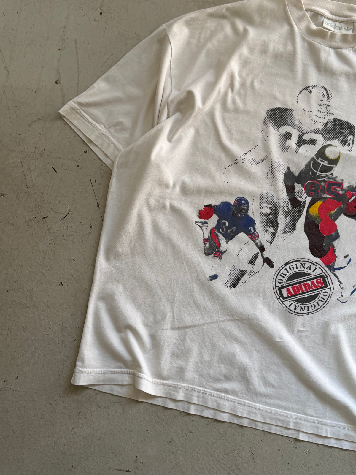 Adidas Originals | NFL Graphic T-shirt | Hvid | L