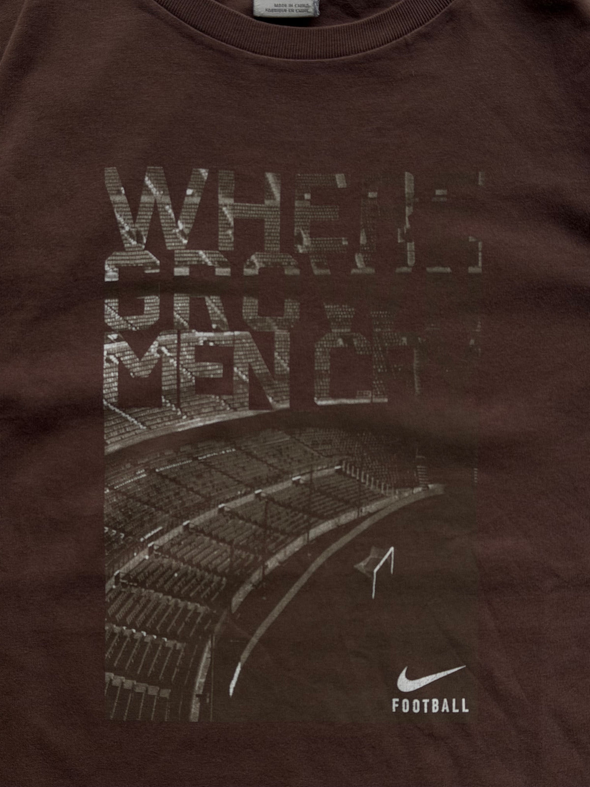 Nike Football | Graphic T-shirt | Brun | S/M