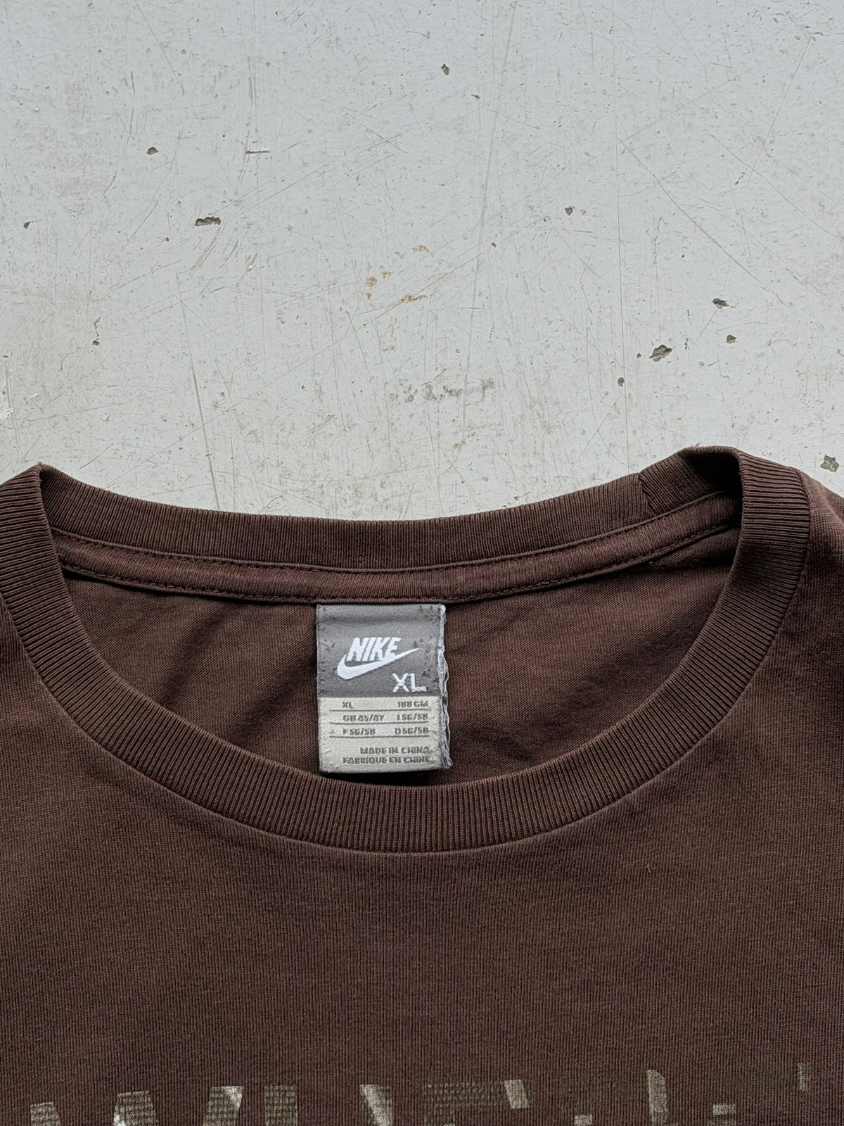 Nike Football | Graphic T-shirt | Brun | S/M