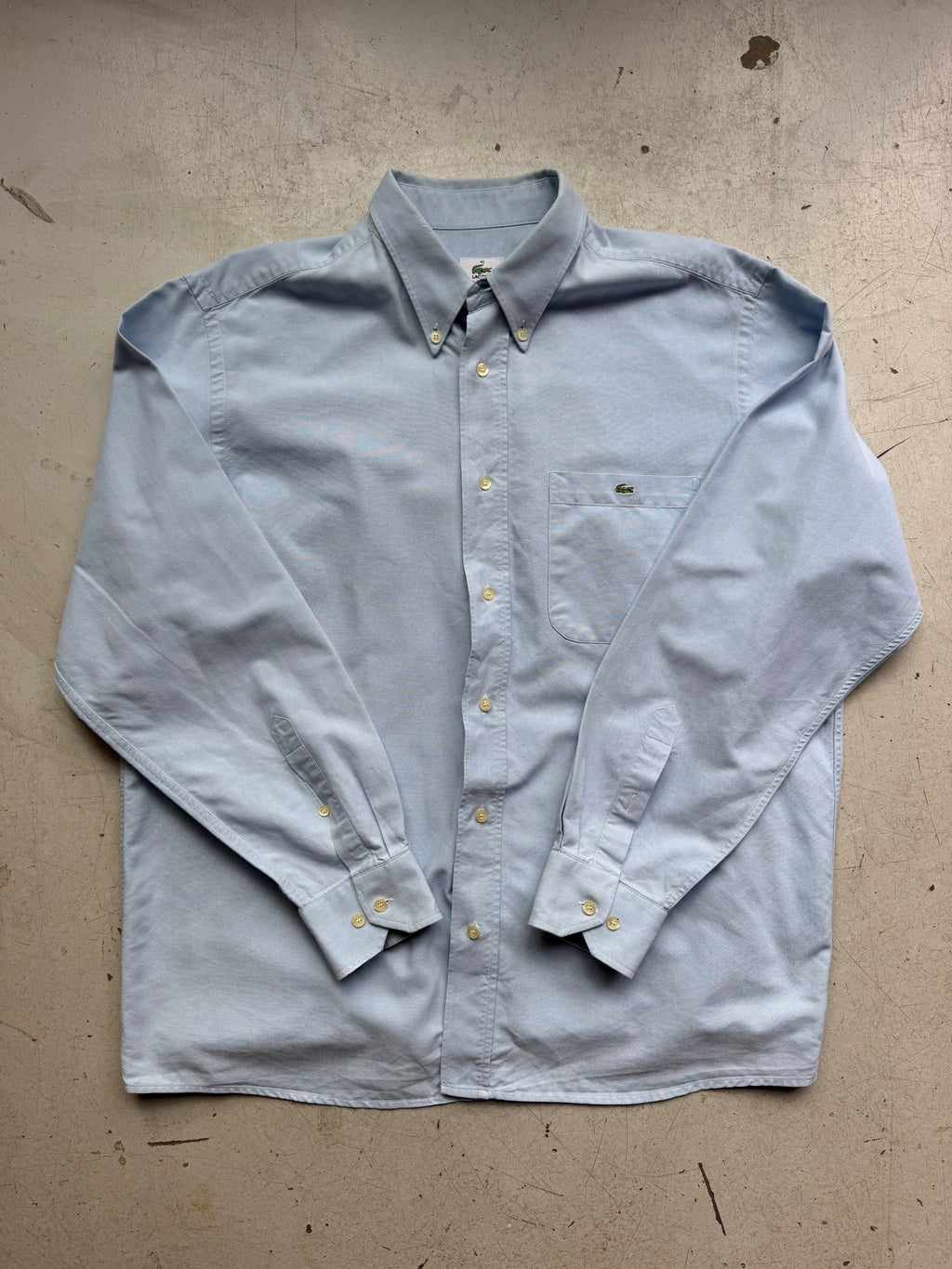 Lacoste | Oxford Skjorte | Lyseblå | L
