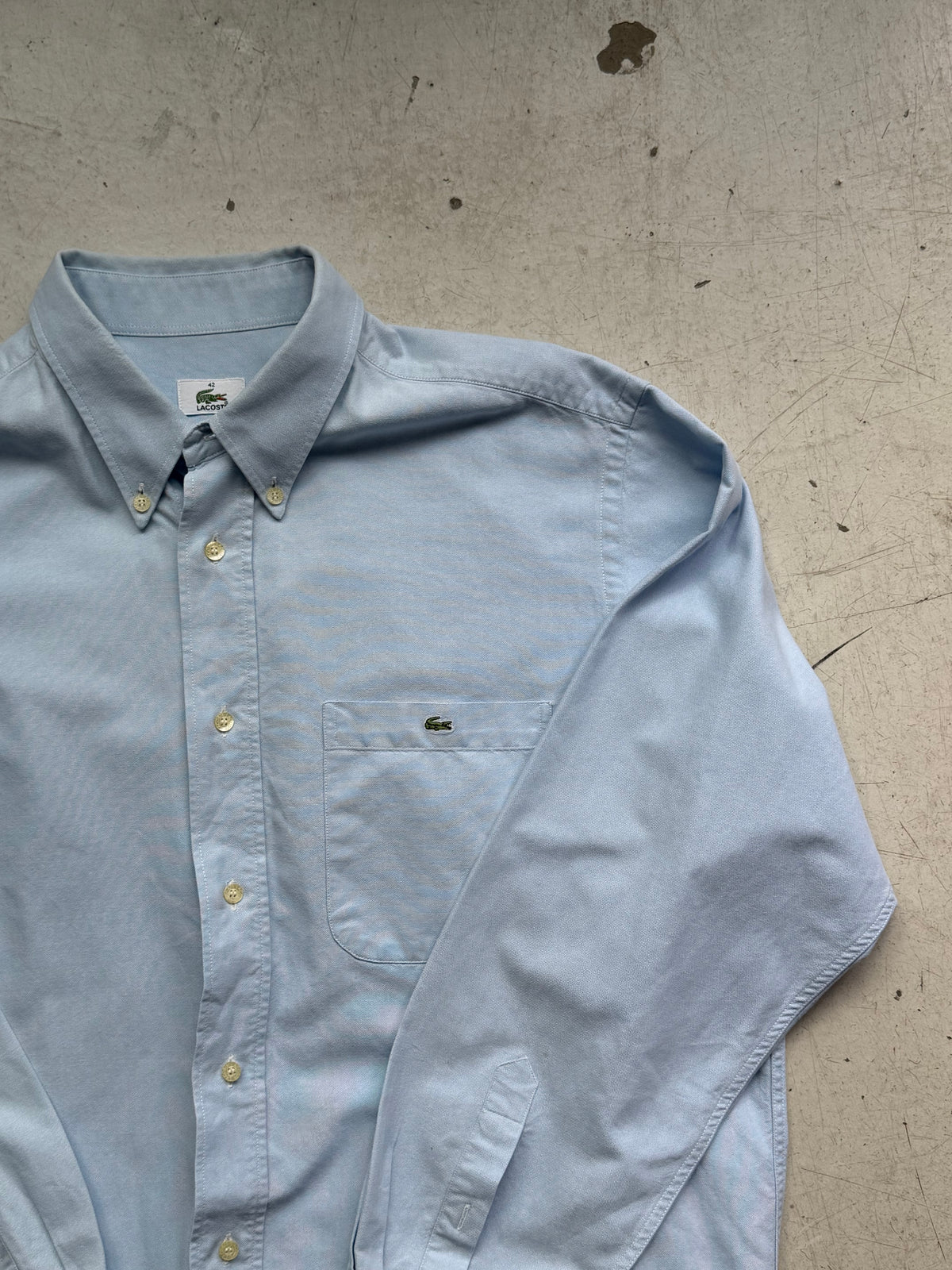 Lacoste | Oxford Skjorte | Lyseblå | L