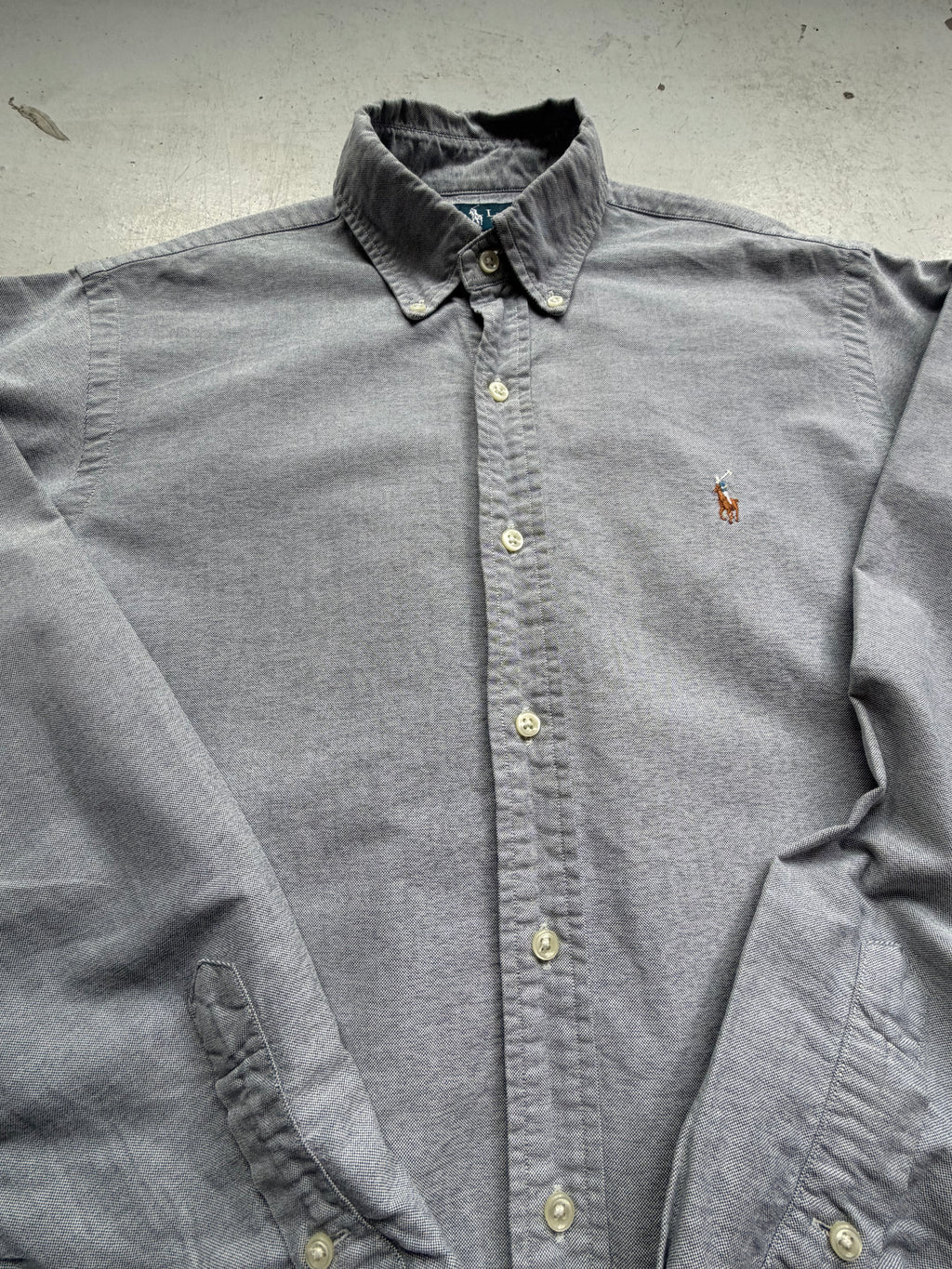Ralph Lauren | Oxford Skjorte | Grå | S