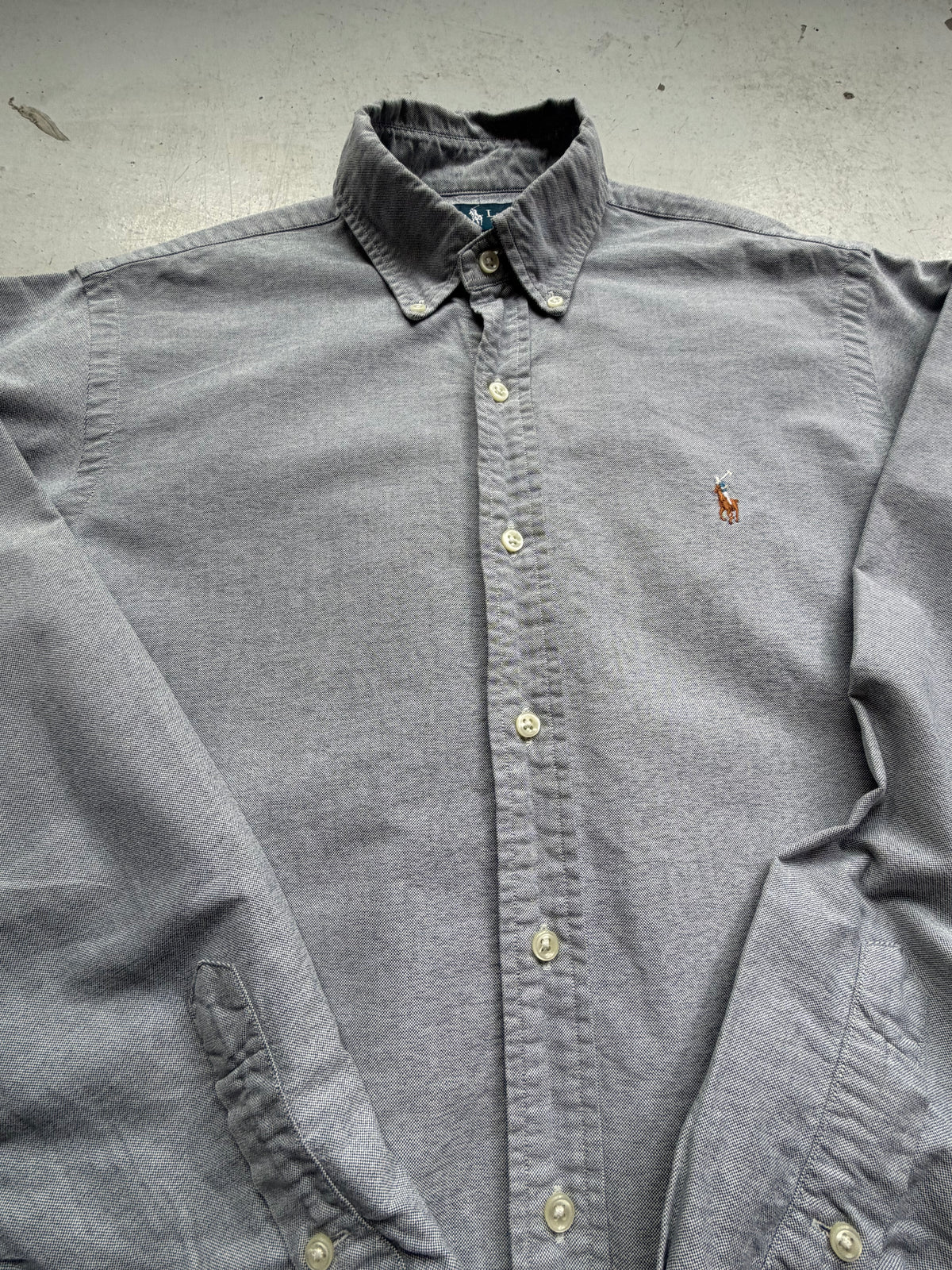 Ralph Lauren | Oxford Skjorte | Grå | S