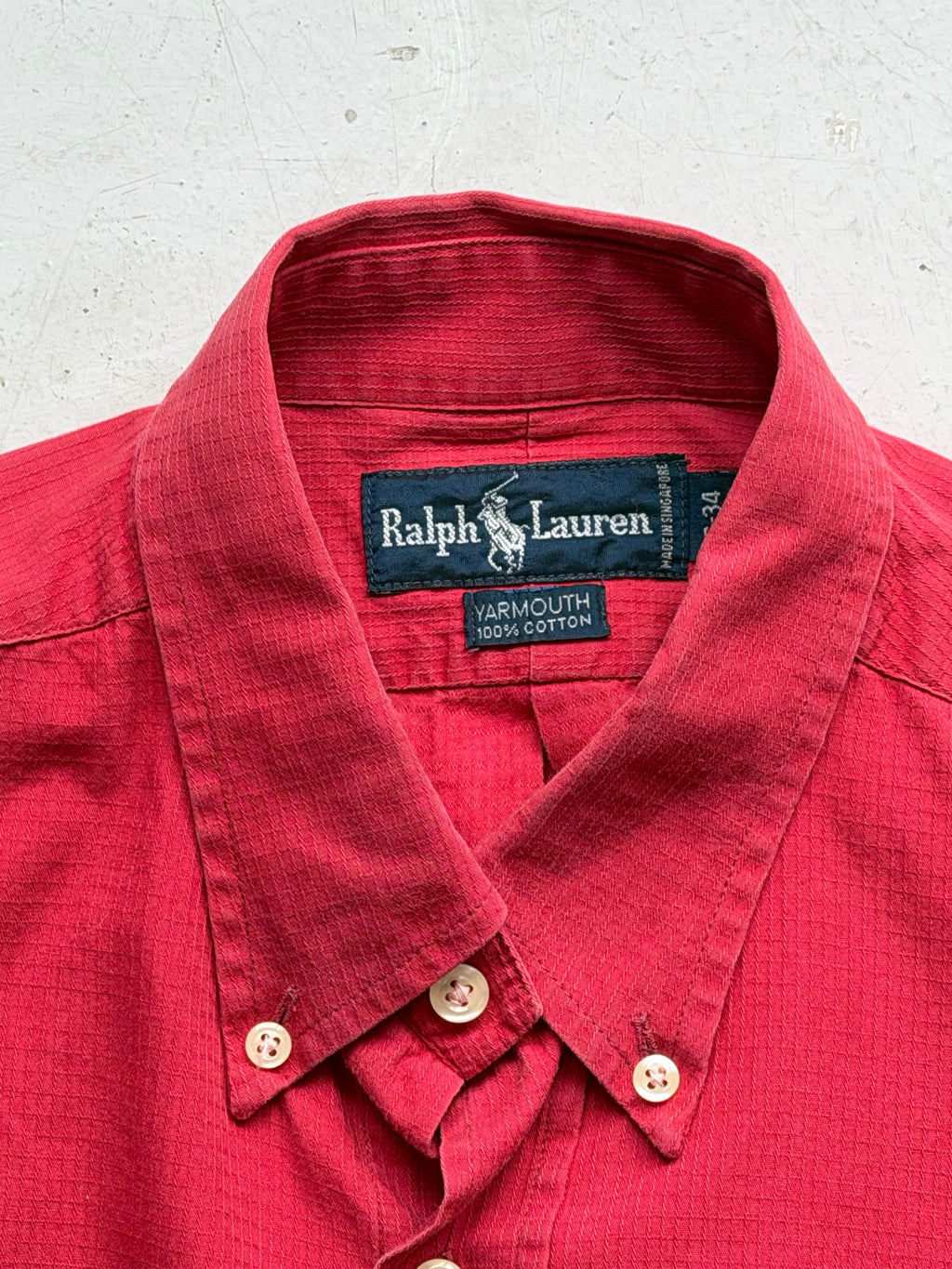 Ralph Lauren | Yarmouth Skjorte | Rød | L