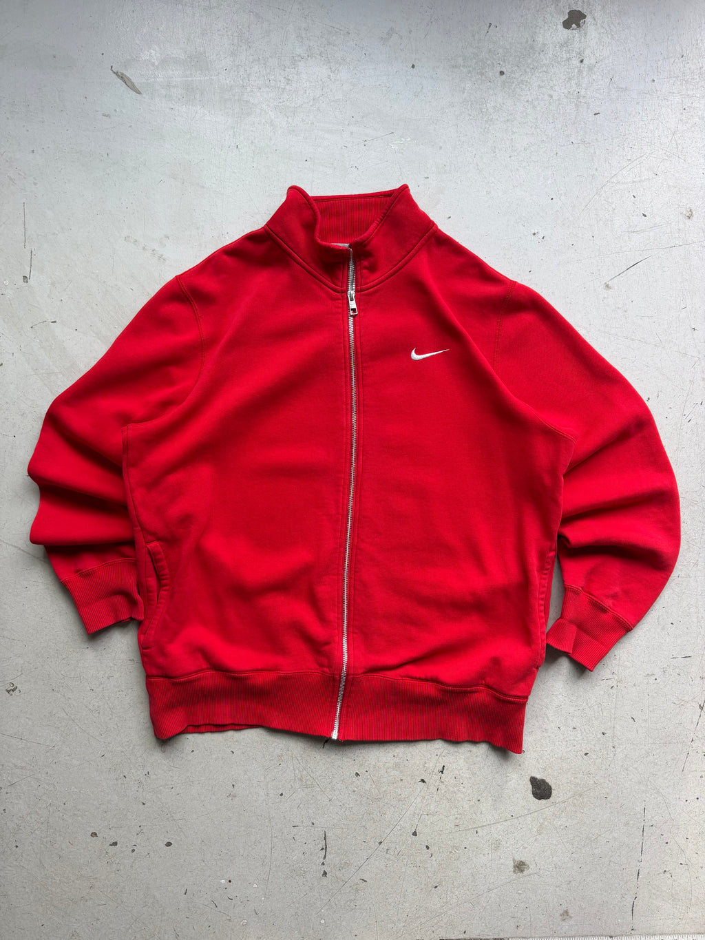 Nike | Vintage full zip sweatshirt | Rød | L