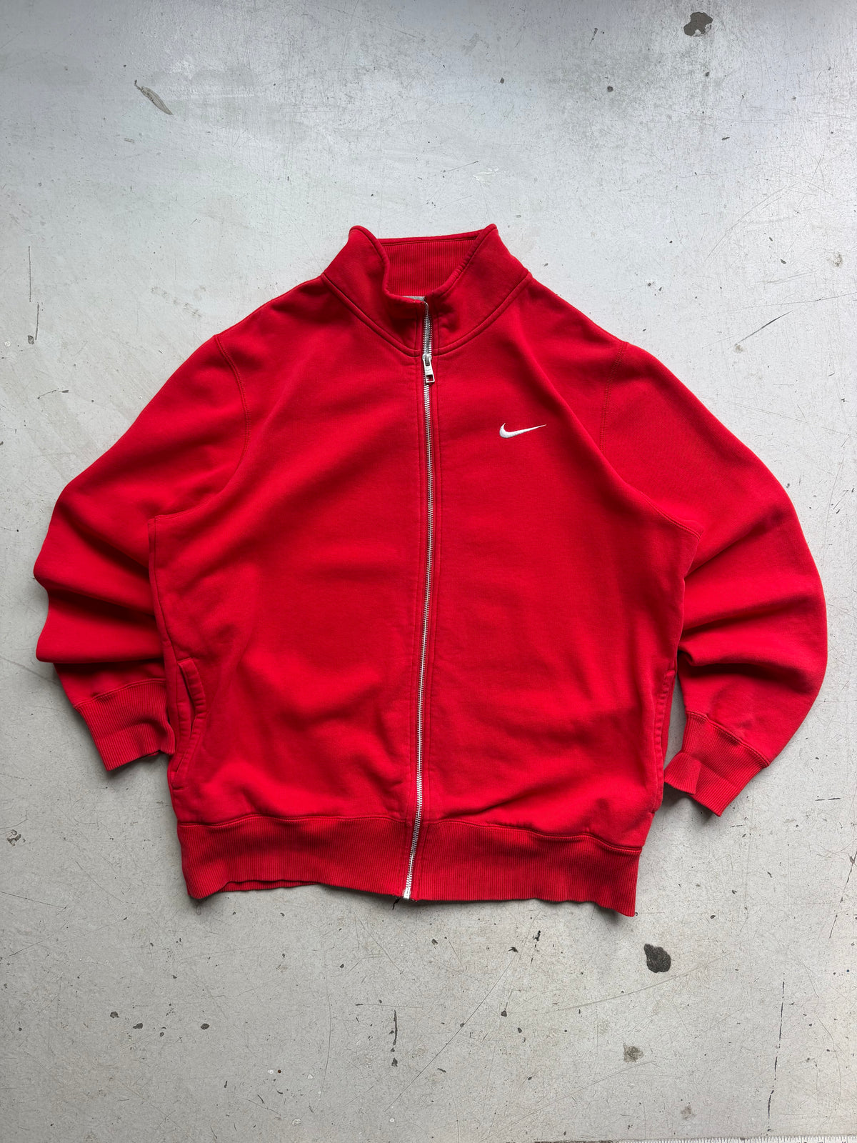 Nike | Vintage full zip sweatshirt | Rød | L