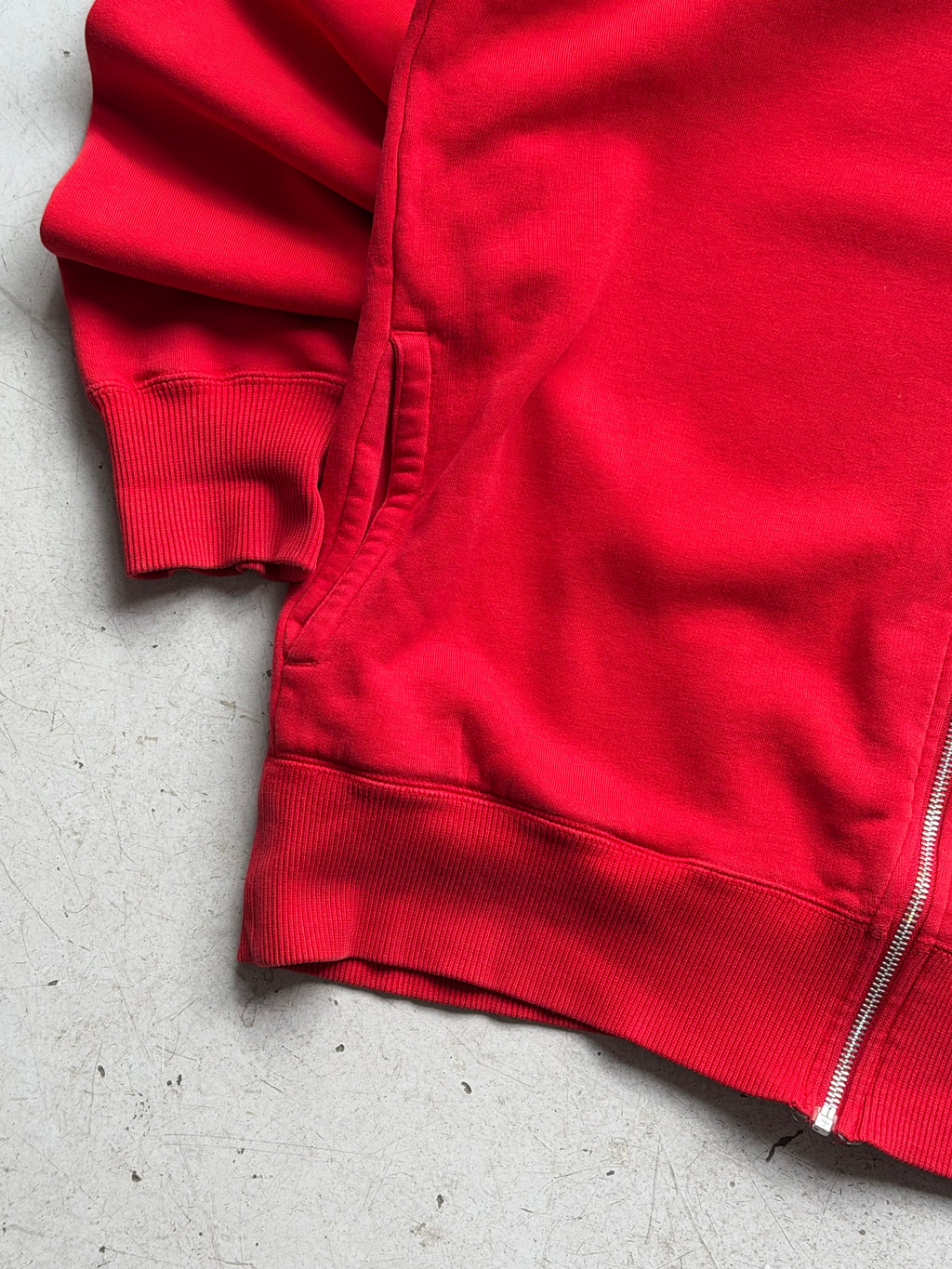 Nike | Vintage full zip sweatshirt | Rød | L