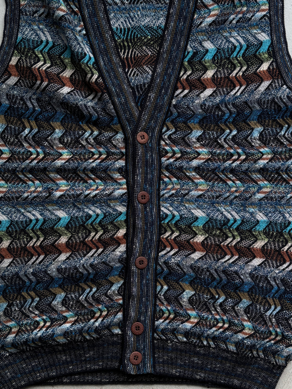 College by Marcazzani | Vintage strikvest | Multicolor | M