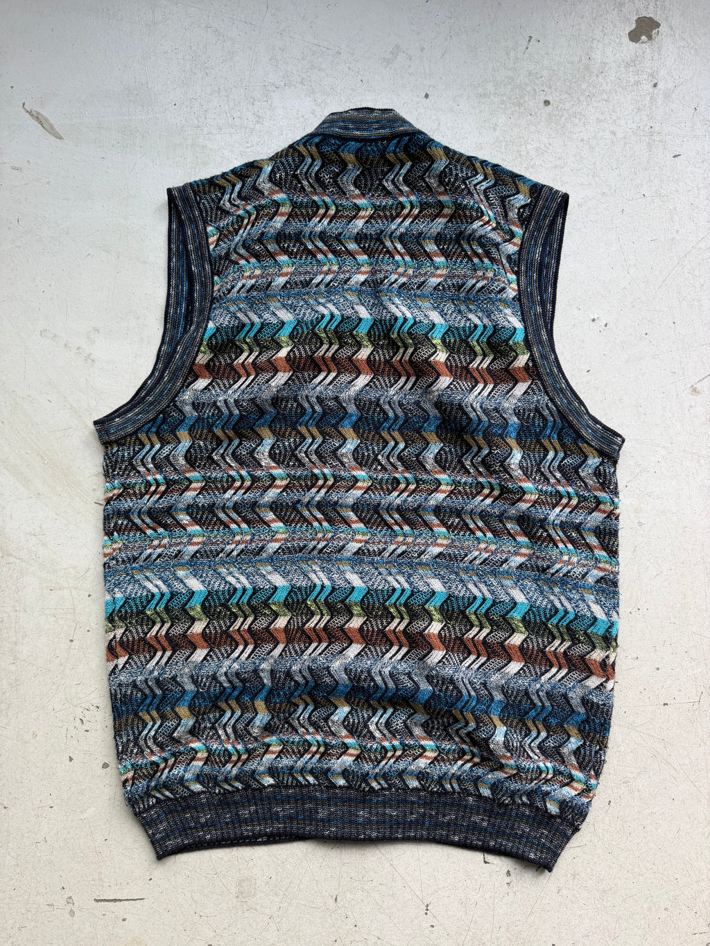 College by Marcazzani | Vintage strikvest | Multicolor | M