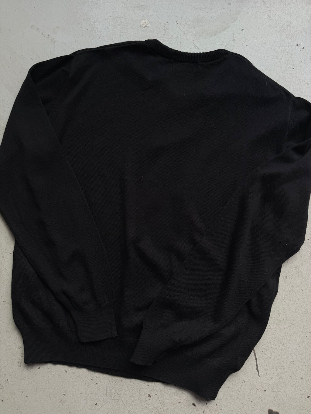 Polo Ralph Lauren | V-neck strik | Sort | L