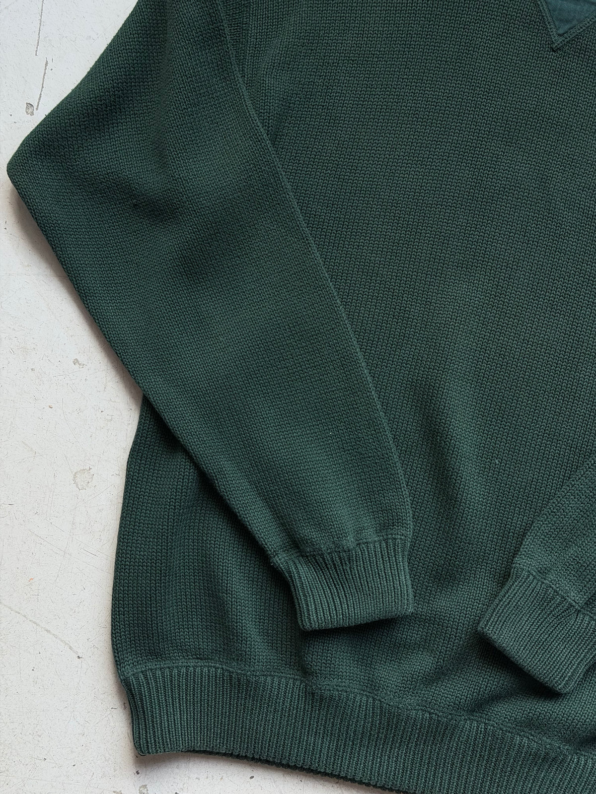Tommy Hilfiger | Vintage striktrøje | Mørkegrøn | M