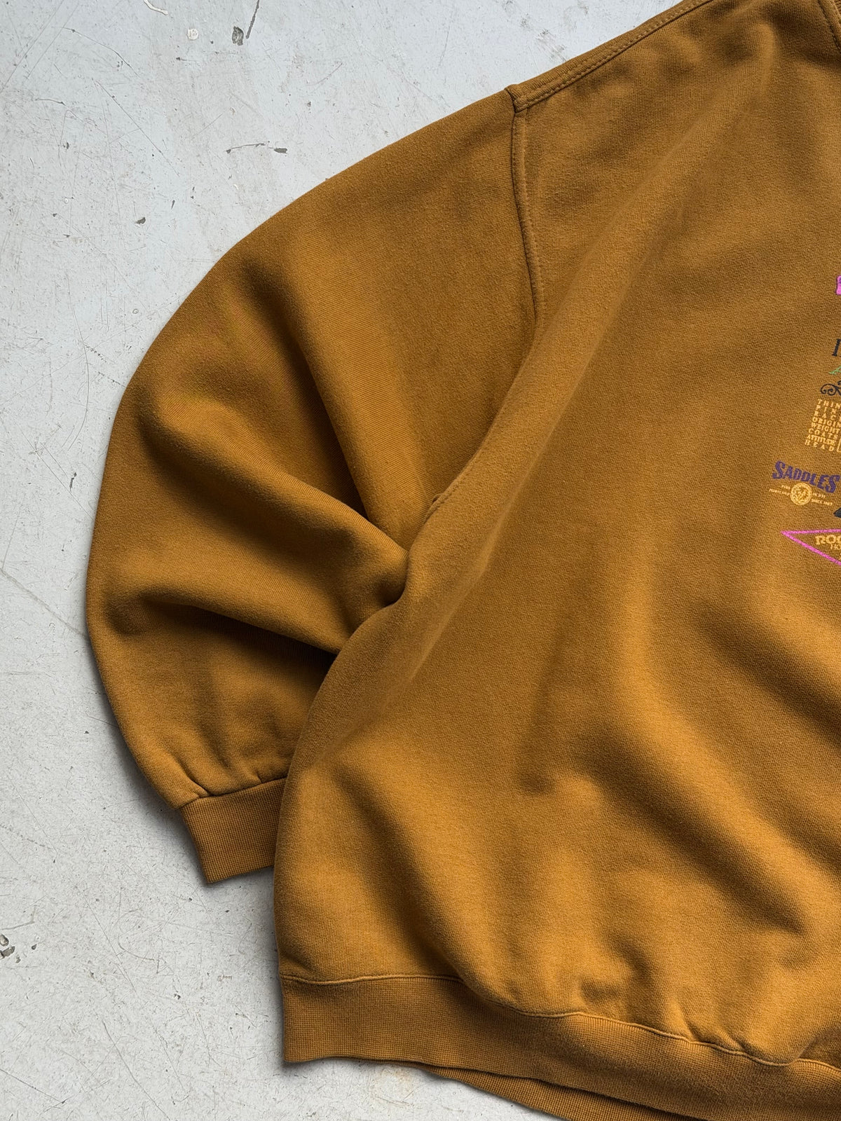 Think Pink | Vintage graphic sweatshirt | Brun | L
