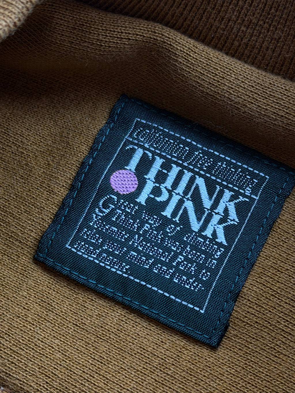 Think Pink | Vintage graphic sweatshirt | Brun | L
