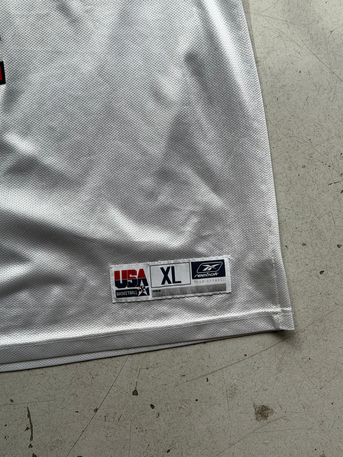 Reebok | USA Basketball Iverson #4 jersey | Hvid | XL