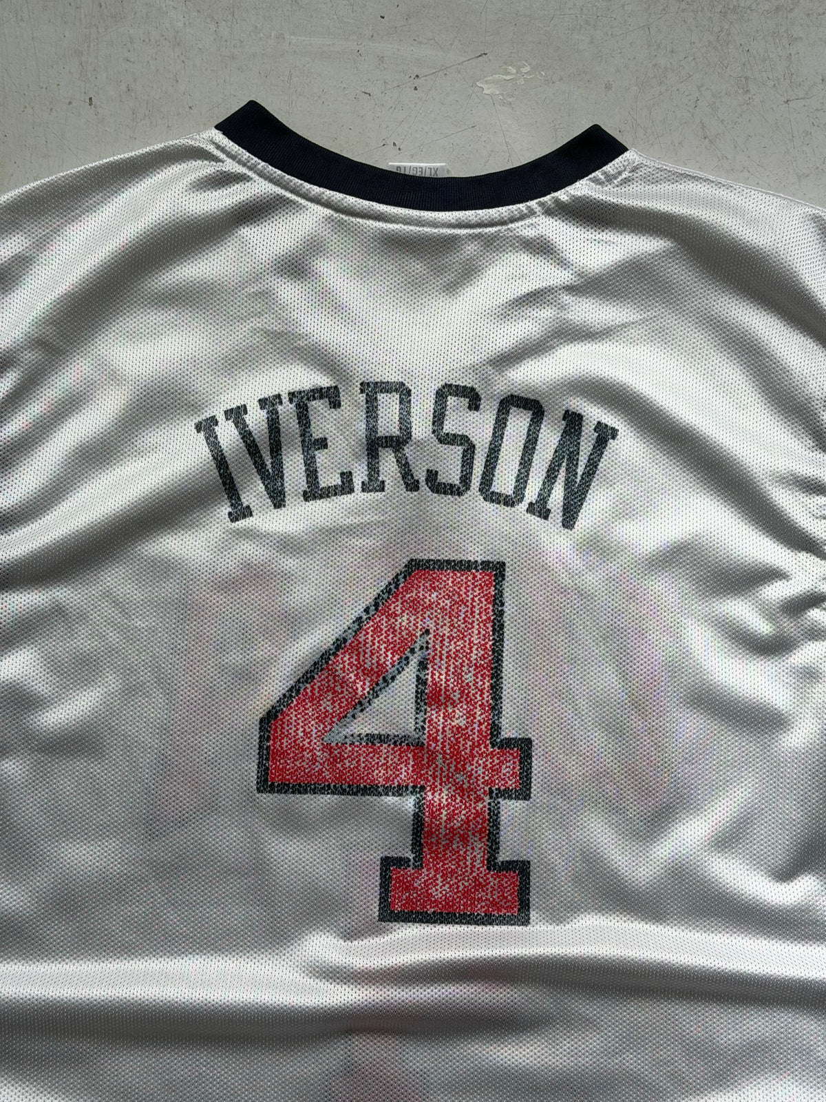 Reebok | USA Basketball Iverson #4 jersey | Hvid | XL
