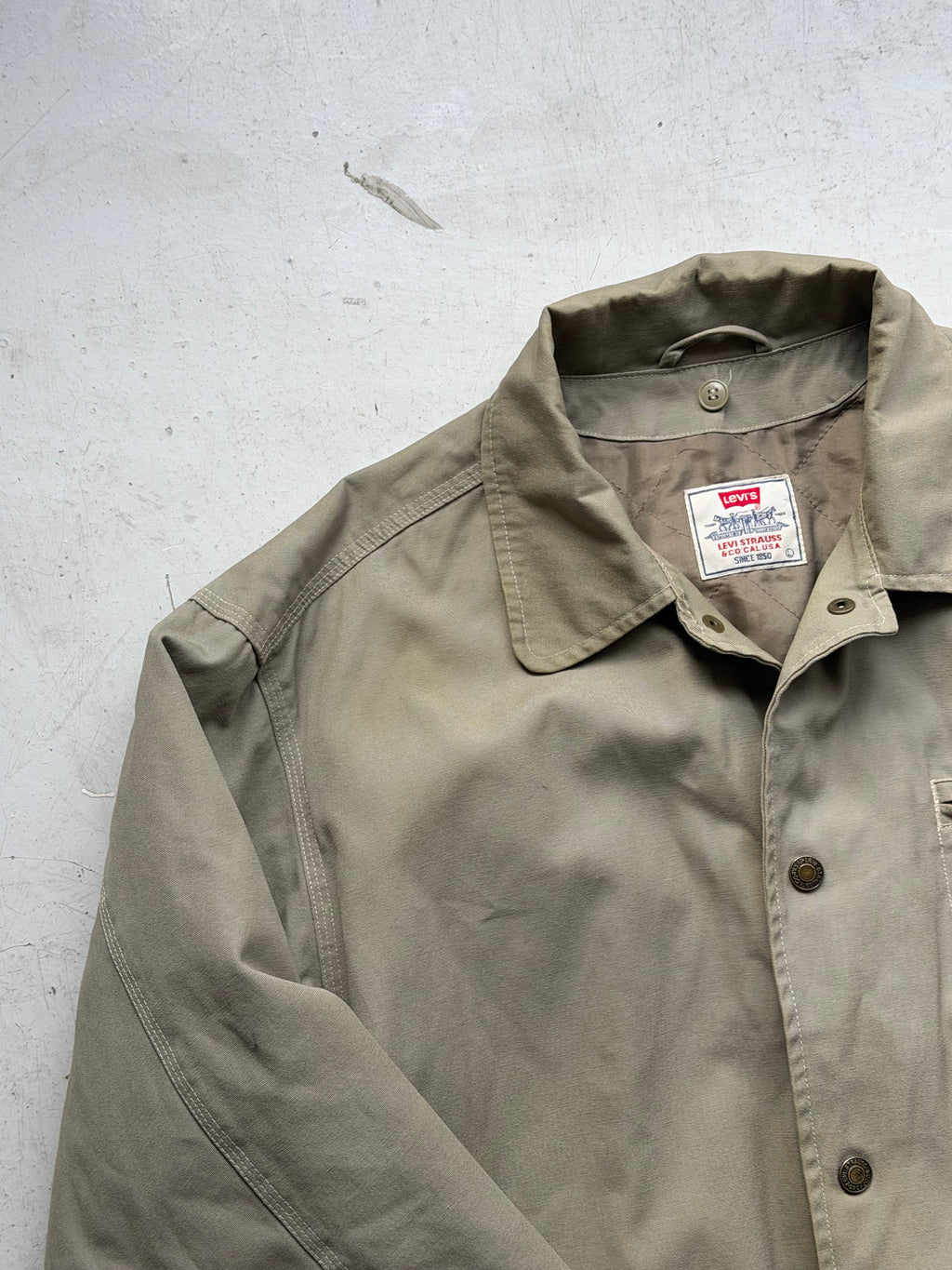 Levi’s | Vintage workwear jakke | Khaki | L