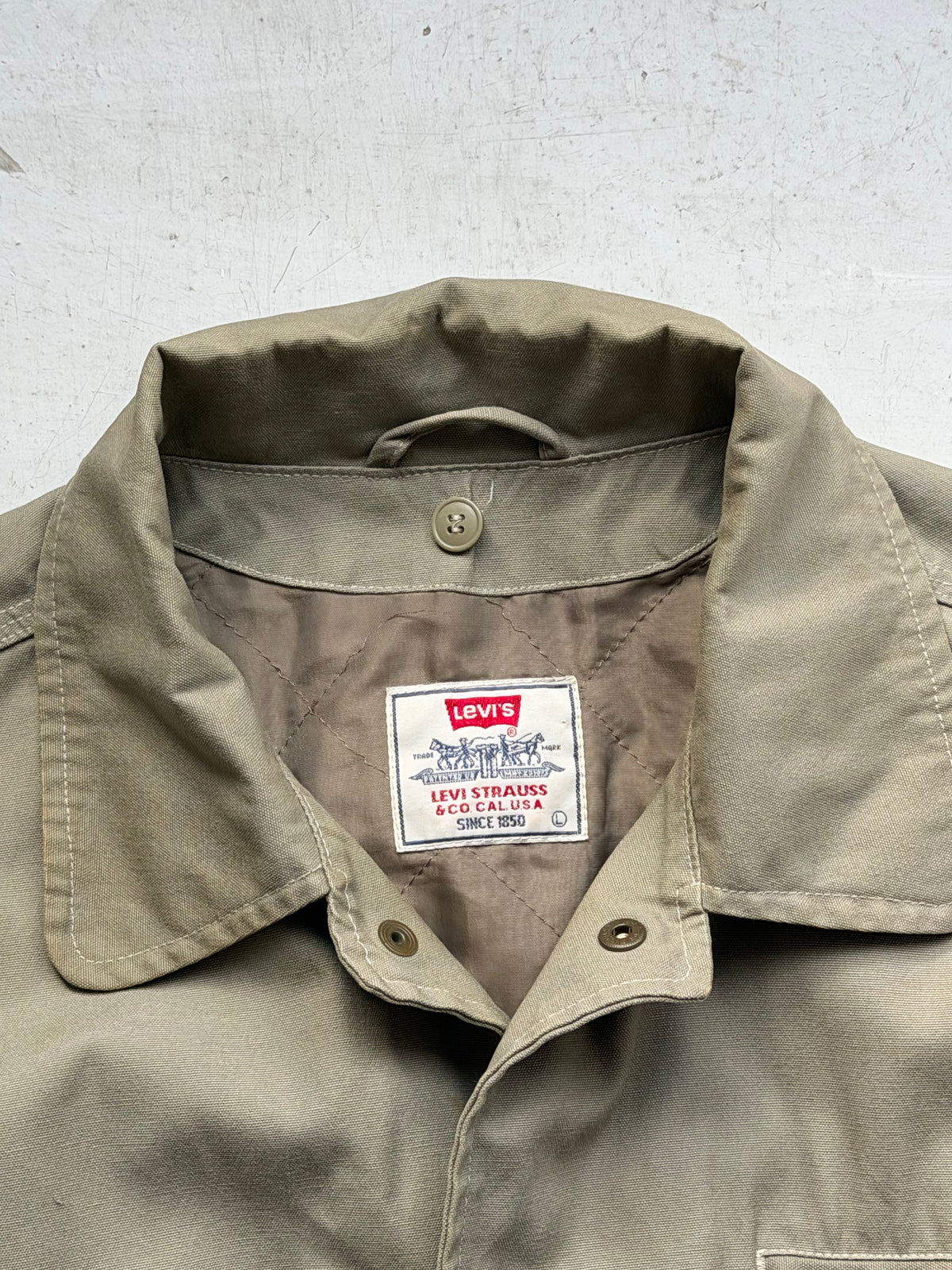 Levi’s | Vintage workwear jakke | Khaki | L